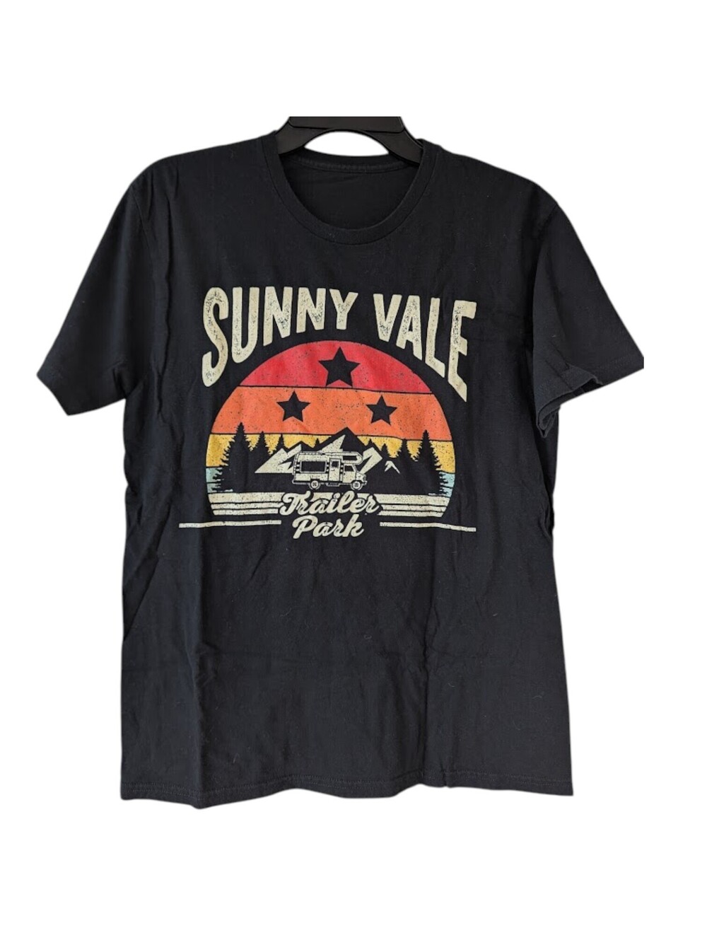 Trailer Park Boys M Sunnyvale T-Shirt Black Graphic Retro Gorpcore 19.5x26.5